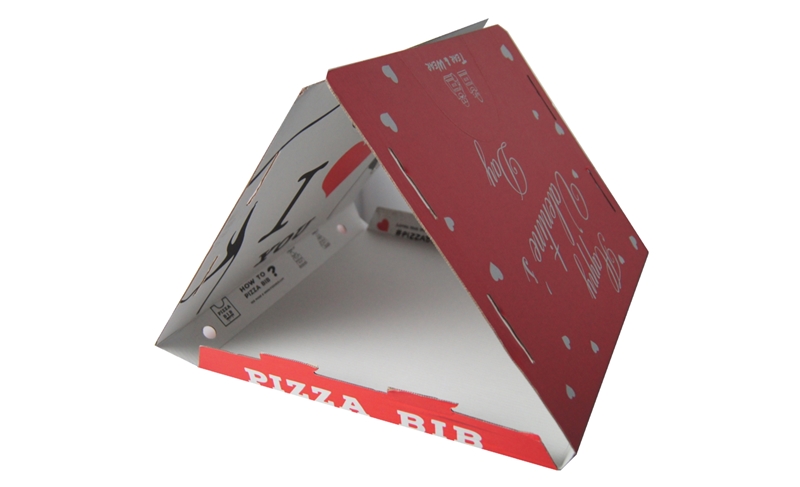 custom double side printing pizza box-002
