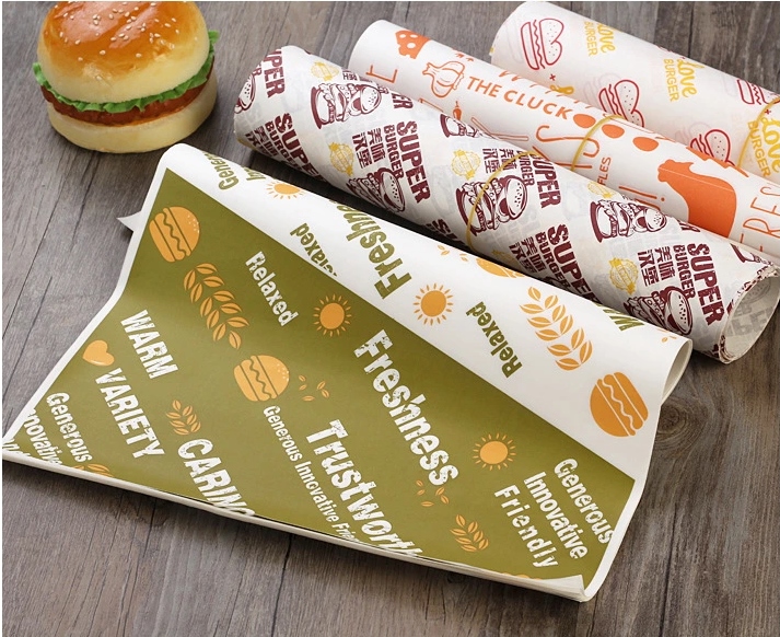 Burger Wrapping Paper