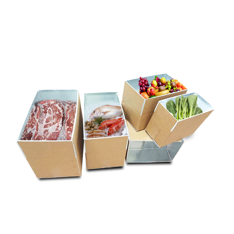 Temperature Controlled Box Aluminium Foil Insulation Cartons